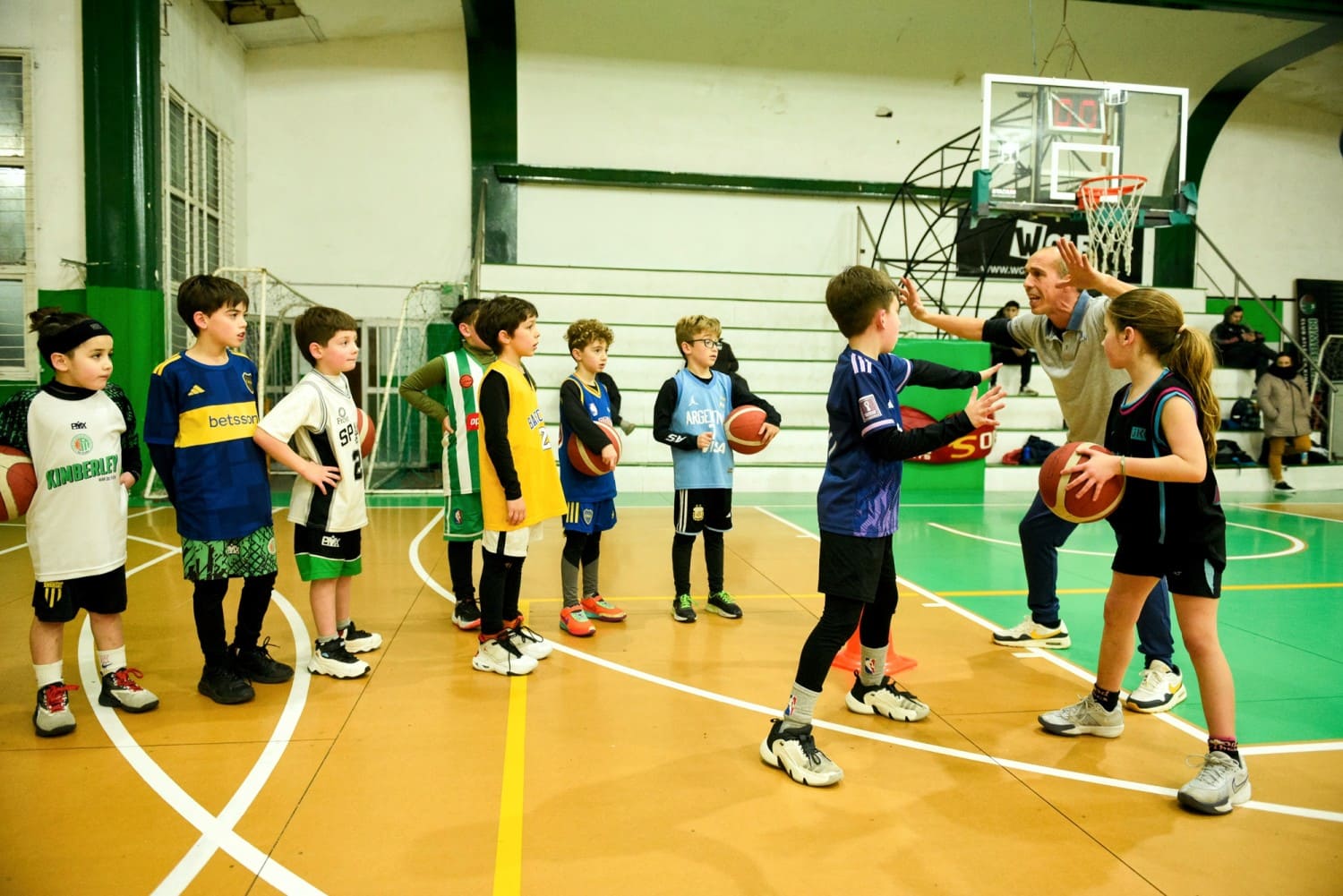Clase de Basquetbol