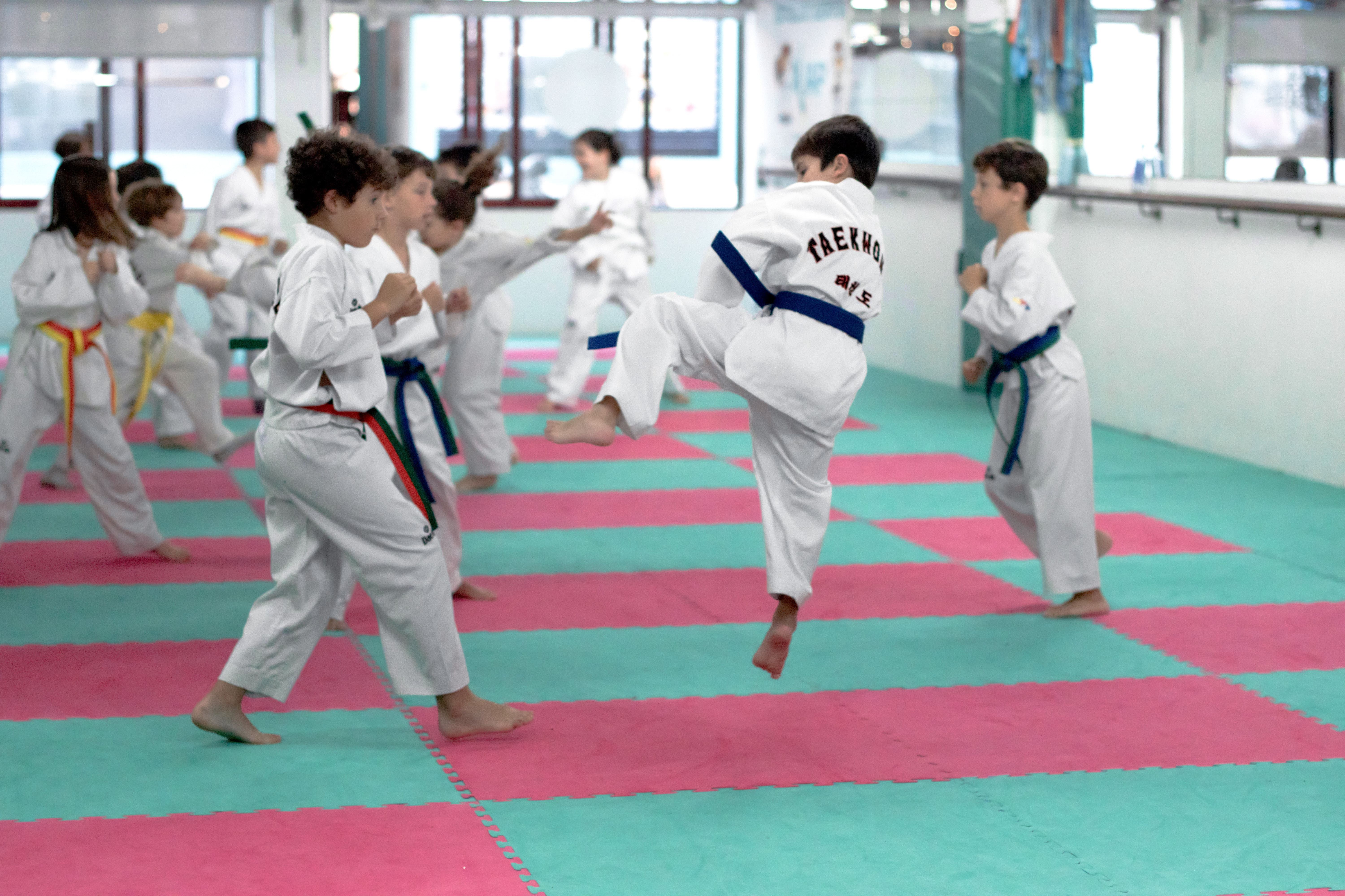 Clase de Taekwondo